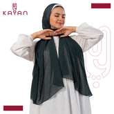 Chiffon Plain Scarf